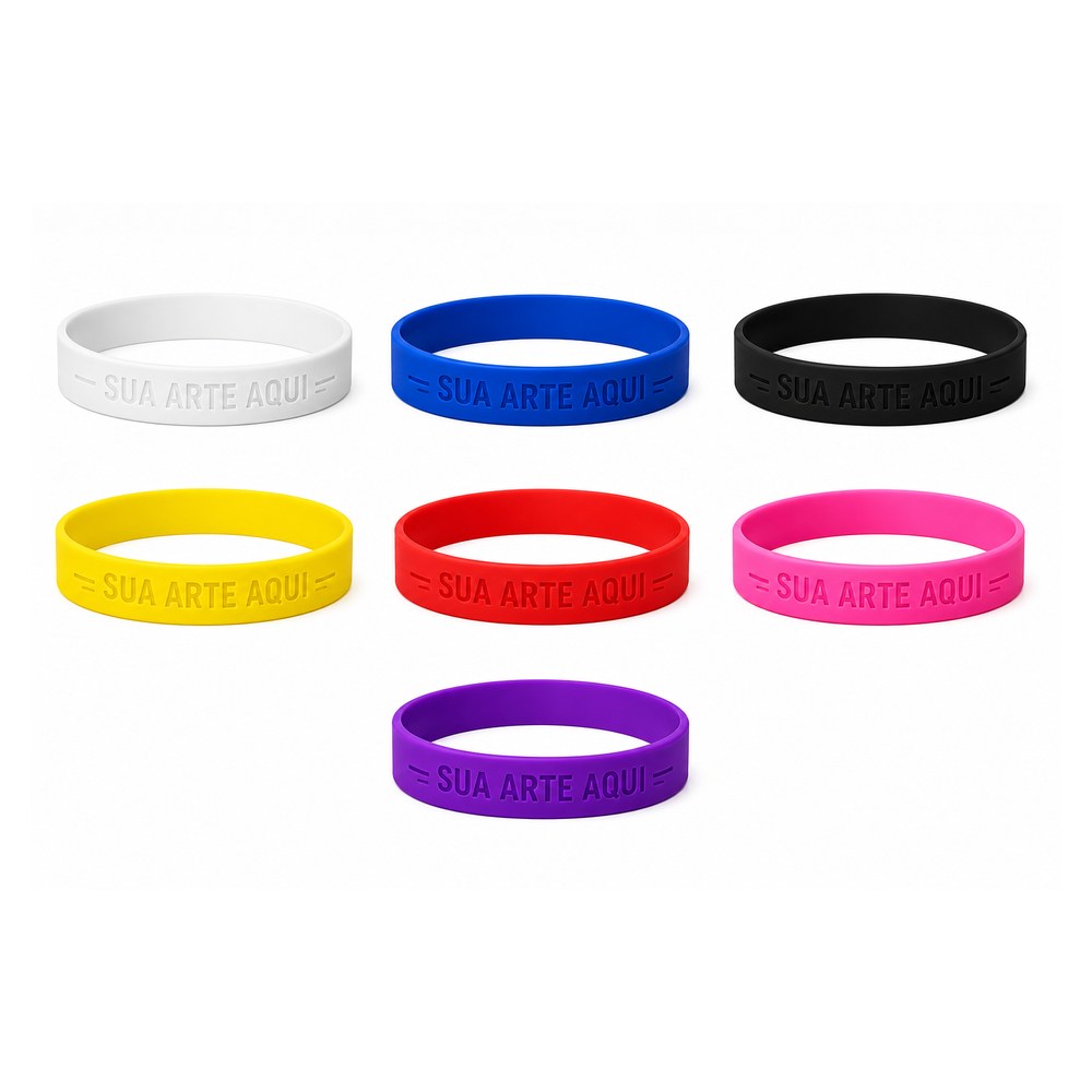 Pulseira Personalizada em Baixo Relevo