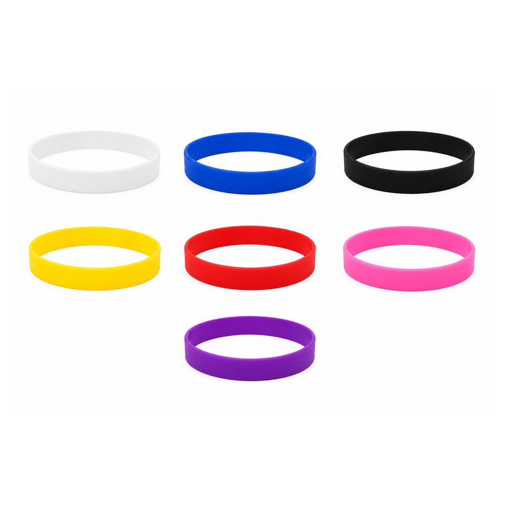 Pulseira de Silicone Lisa